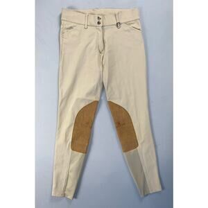 Romph Women's Sarafina Stretch Equestrian Breeches. Beige, Women's 26. EUC!